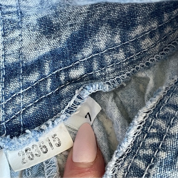 Vintage Denim Corset Waist Skirt - Picture 6 of 8